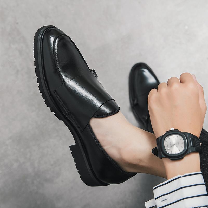Мужские лоферы Retro Classic, удобные, с плоской подошвой, нескользящие, для свадьбы, отдыха, бизнеса, универсальные, большие мужские туфли
