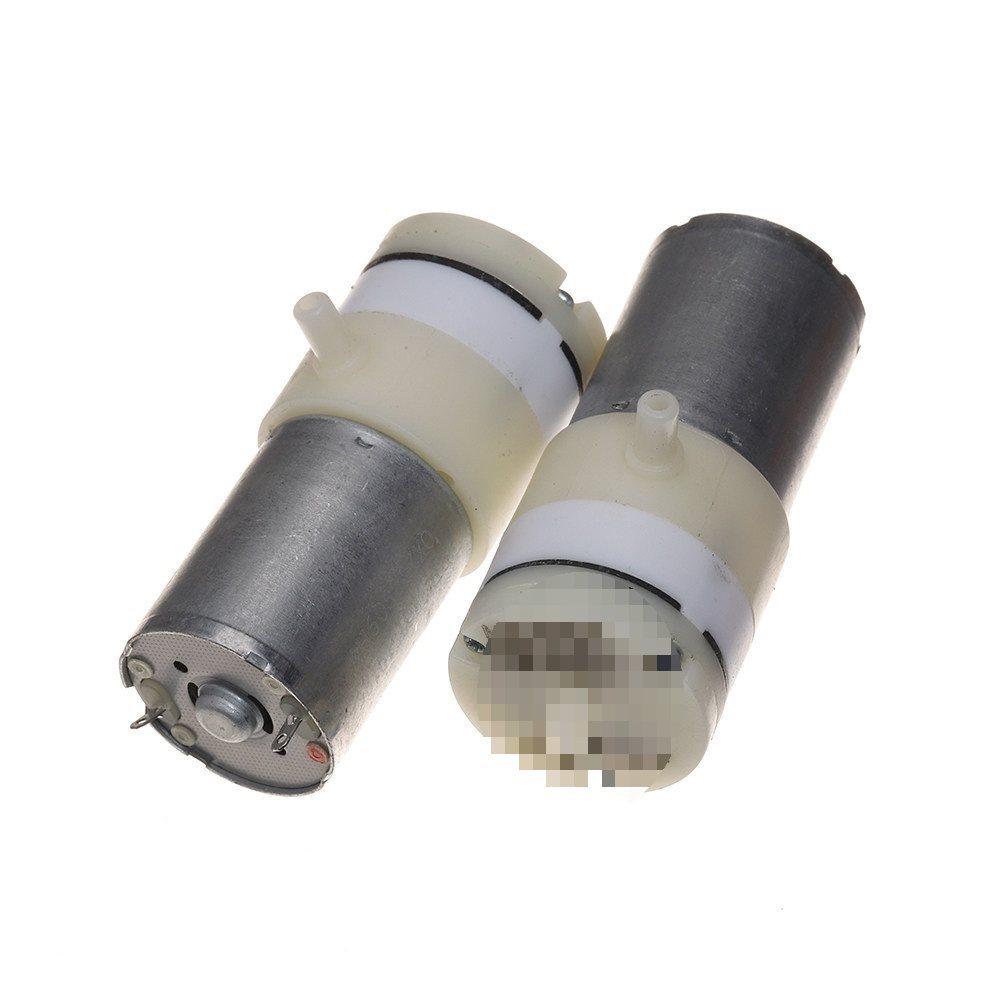 370 DC Воздушный насос: Мини-вакуумный насос, двухпоршневой, DC6V-12V, Максимальное положительное давление 120 кПа, Максимальное отрицательное давление -65 кПа