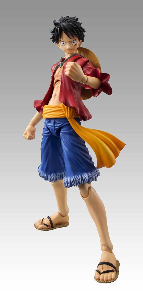 Variable Action Heroes ONE PIECE Monkey Luffy Approximately 180mm PVC Painted Movable Figure D. [item]