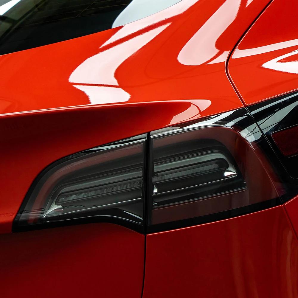 Яркие глянцевые красные наклейки на автомобиль, виниловая пленка, меняющая цвет, пленка для оклейки автомобиля, наклейка без пузырьков, виниловые наклейки, автомобильные аксессуары