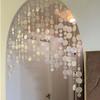 French Shell Door Curtain Partition Curtain Bedroom Bathroom Wind Chime DIY Christmas Wedding Decoration Pearl Curtain