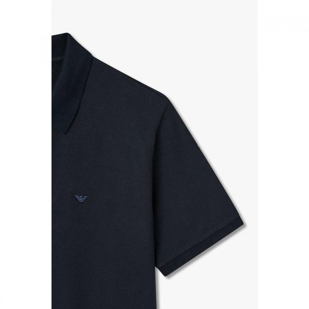 Emporio Armani Men S Eagle Embroidered Pique Polo Shirt A516126051