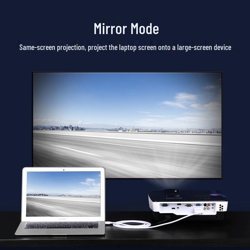 Ugreen Адаптер-кабель Mini DisplayPort на VGA 1080P