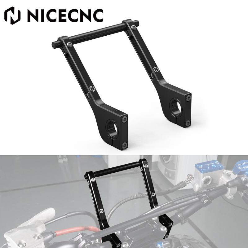 GPS Mount Navigation Bracket Clamp F2R For KTM Yamaha Honda Kawasaki Suzuki BMW Ducati Husqvarna GasGas 28mm 22mm Handlebar