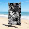 Tupac Collage Stylish Digital Printing Beach Towel Quick Drying Absorbent Blanket For Beach Pool Gym Travel Christmas Gift C9211166