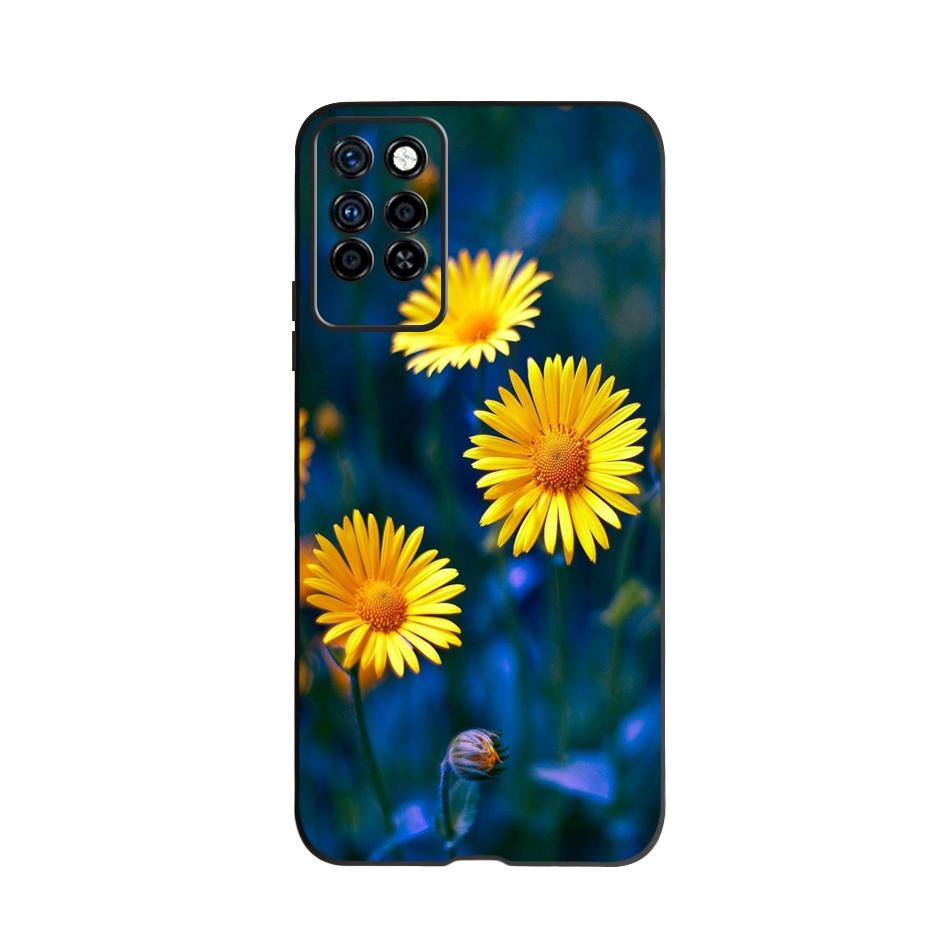 Милый Чехол Для Infinix Note 10 Pro NFC X695C X695 Чехол Для Телефона Черный Силикон Мягкий Чехол Для Infinix Note 10 Funda Note10 Pro 6.95"