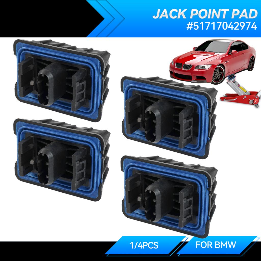 1pc/4pcs Car Lift Jacking Point Support Plug Plate Block Jack Pad for BMW F46 F45 F13 F07 F06 F01 F02 F03 F04 I3 I01 51717042974