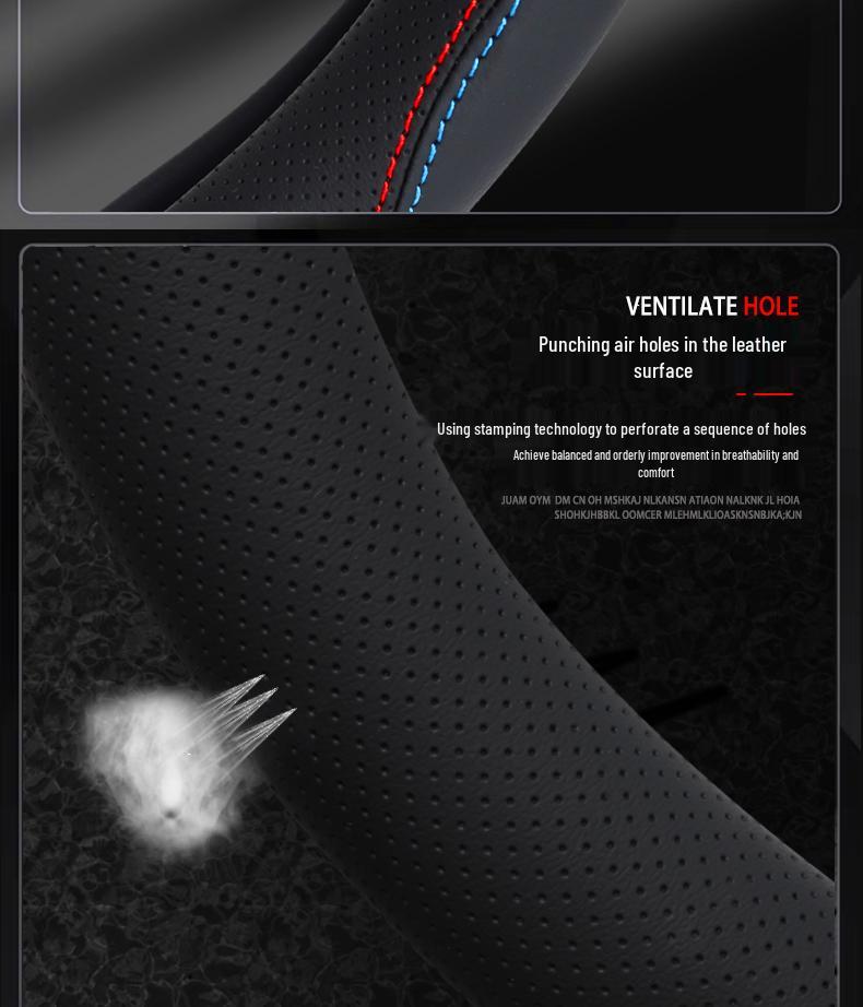 Чехол на руль для Toyota Camry 2008-2013 7-го поколения