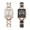 Women Watch Simple Square Rhinestone Digital Quartz Watches Dress Clock