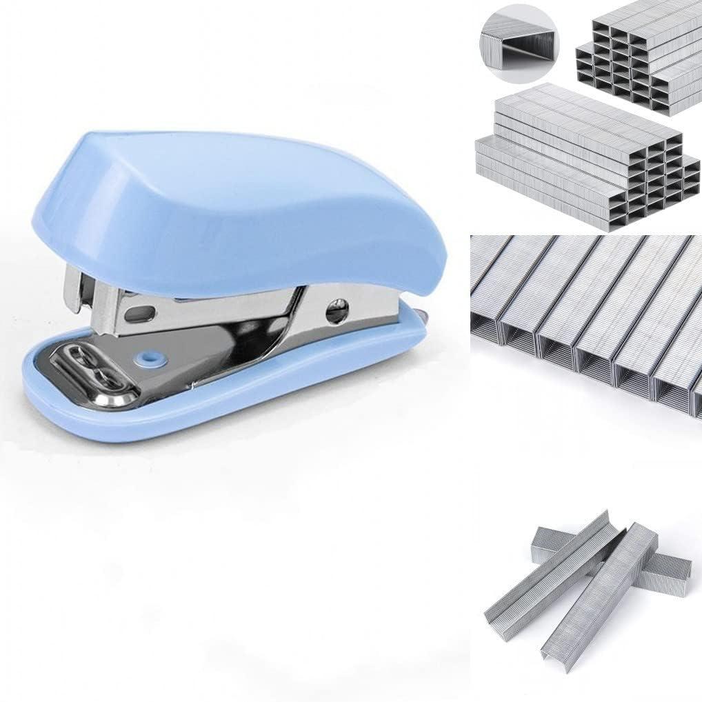 Мини-степлер со скобами, маленький милый степлер для студентов, подарок, школьные канцелярские товары