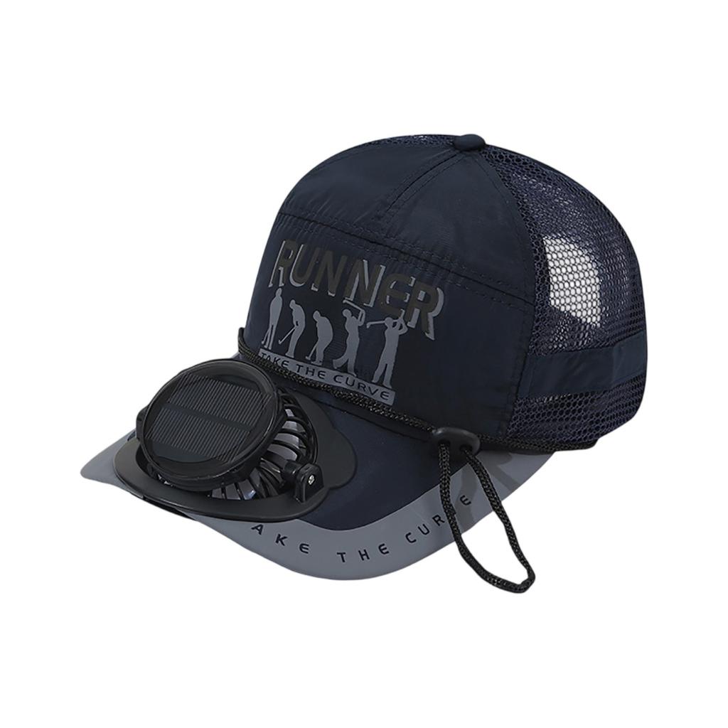 Солнечная шляпа-веер, объединяющая солнце и функциональность в одном / Невидимая черная технология вентилятора / Длительный срок службы батареи / Легкий и портативный