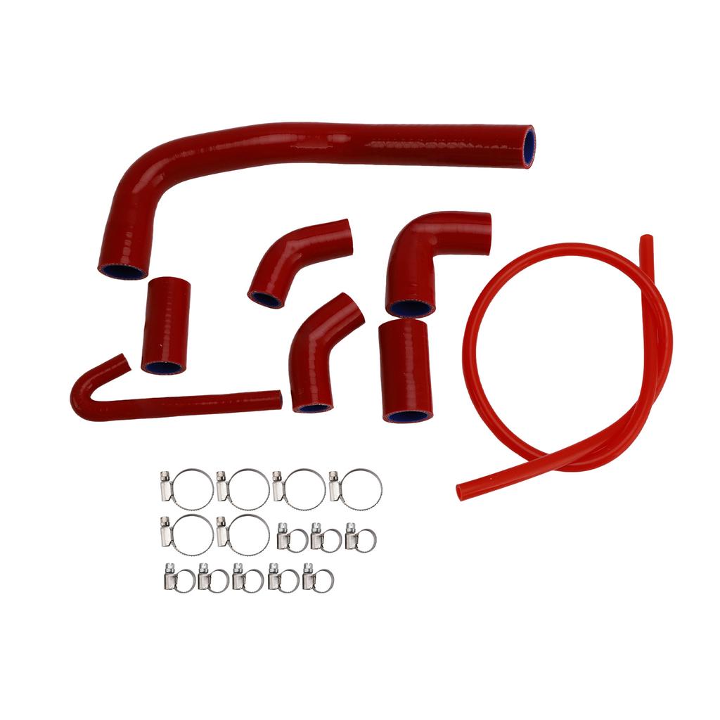 Silicone Radiator coolant Hose For Ducati Streetfighter V4 V4S 2020-2025 Red