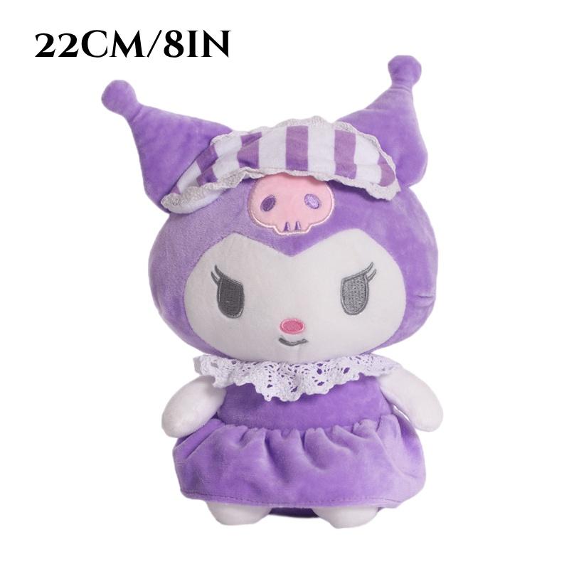 Оптовая милая мультяшная плюшевая игрушка Sanrio Kuromi, детская кукла, подарок