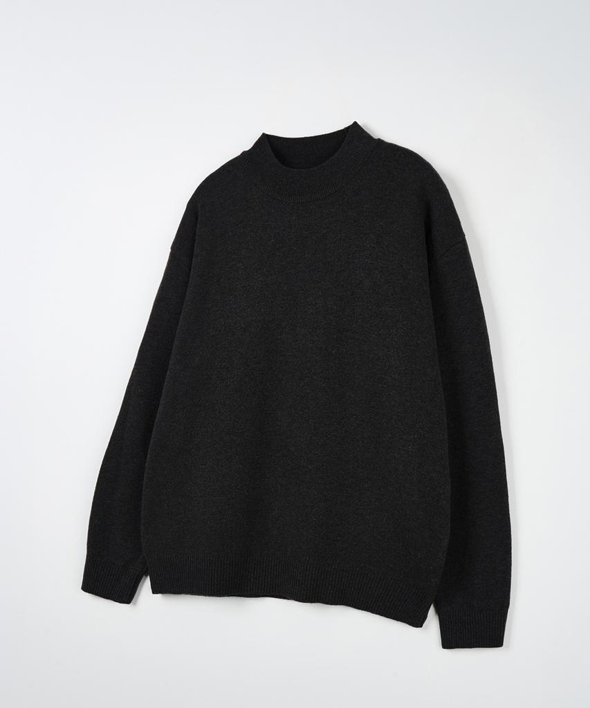 NODU Mock Neck Mock Neck Knit [Black]