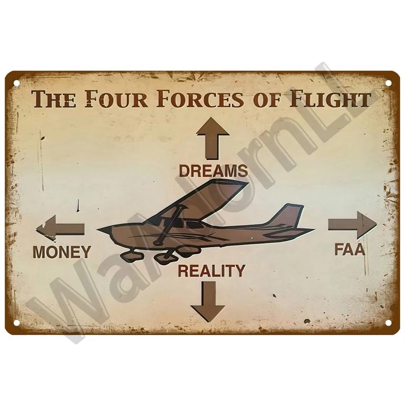 Металлическая табличка с самолетом, ретро жестяная вывеска, истребитель, реактивный самолет, винтажная металлическая табличка, живопись, украшение для гостиной, дома, стены, декор