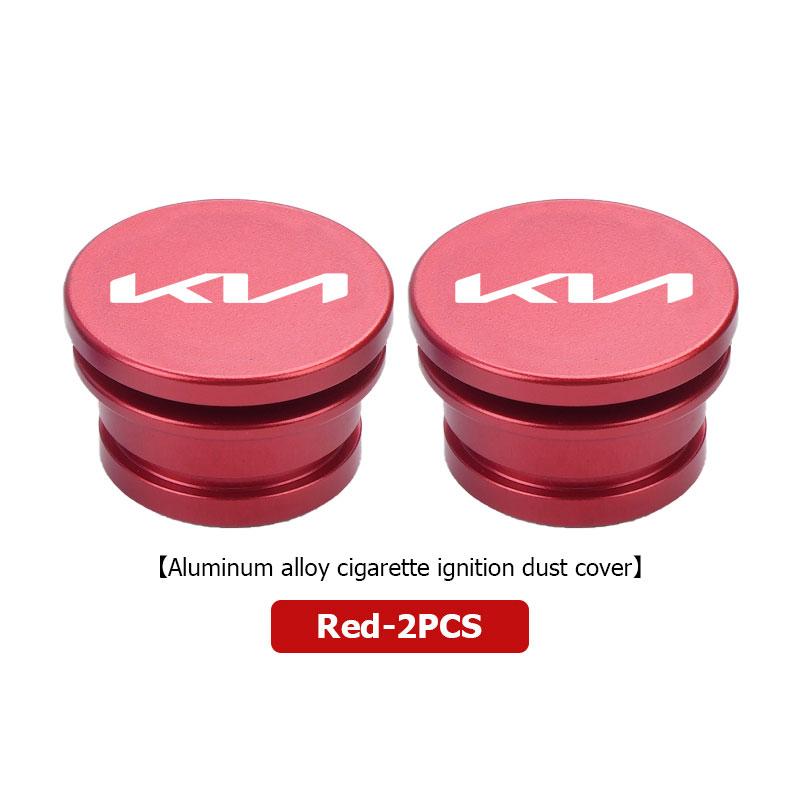 CKTJ8 Car Cigarette Lighter Cap Aluminum Alloy Auto Accessories For KIA Cerato Soul Venga Forte Spectra Sedona Niro Cadenza