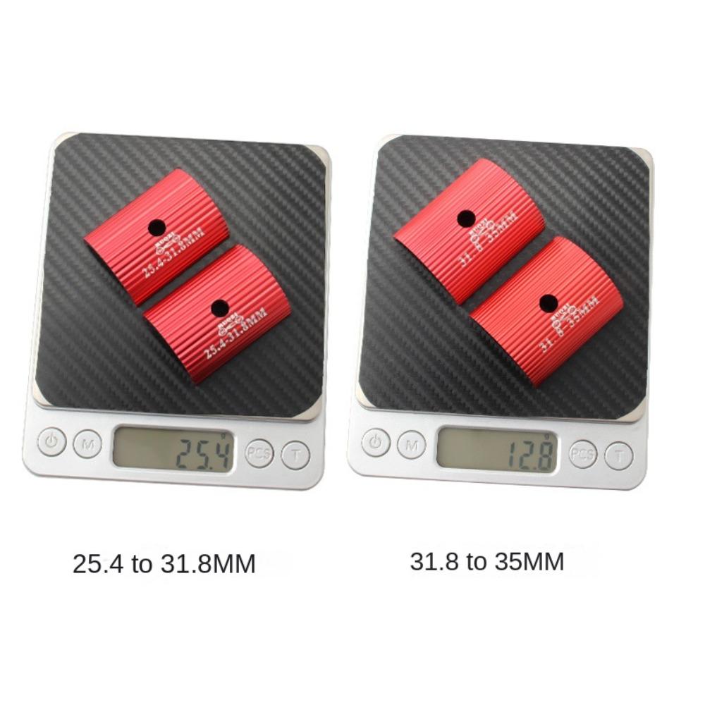 Адаптер регулировки диафрагмы велосипеда из алюминиевого сплава с 31,8 мм на 35 мм