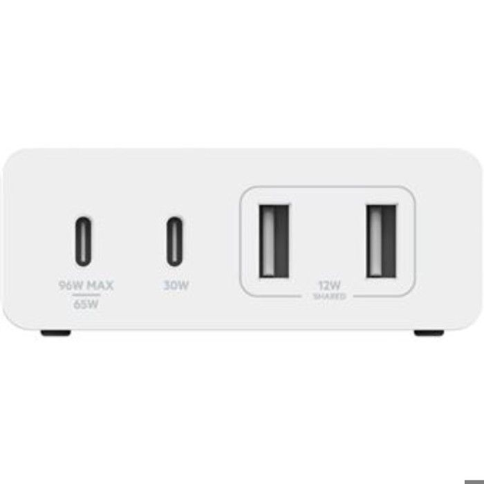 Chargeur - Belkin - 108W - 4 ports USB-C/A - Technologie GaN - Câble 2m