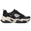 Skechers Stamina V2 Женские Черные Средние Папины Кроссовки Комфортные Стильные 896011-BLK