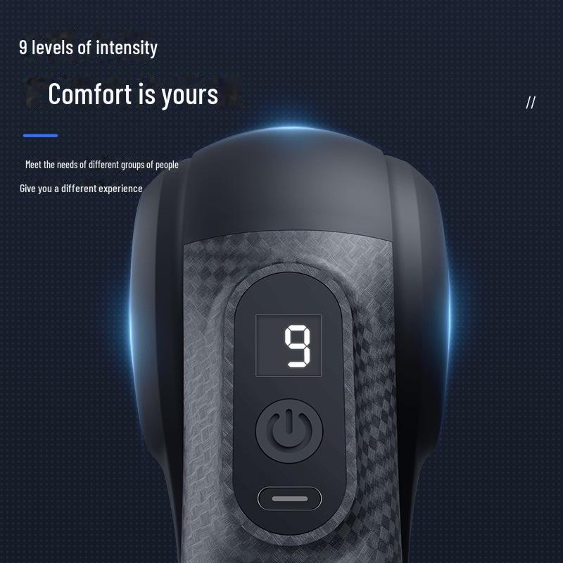 8891 Компактный треугольный USB-пистолет для массажа фасций с электрической мышечной релаксацией