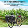2pcs Large Capacity Bike Panniers Waterproof Bike Rear Rack Bag for Cycling Traveling Touring
