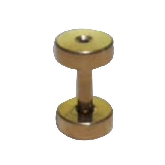 1 шт., унисекс, двойная расклешенная беруша, пирсинг, туннель, расширитель, ювелирные изделия