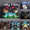 Игровой S-Sally F-Face Ужас Приключение Наволочка Квадратная Двусторонняя Печать Короткий Плюш Подушка для Дивана Чехол Спальня