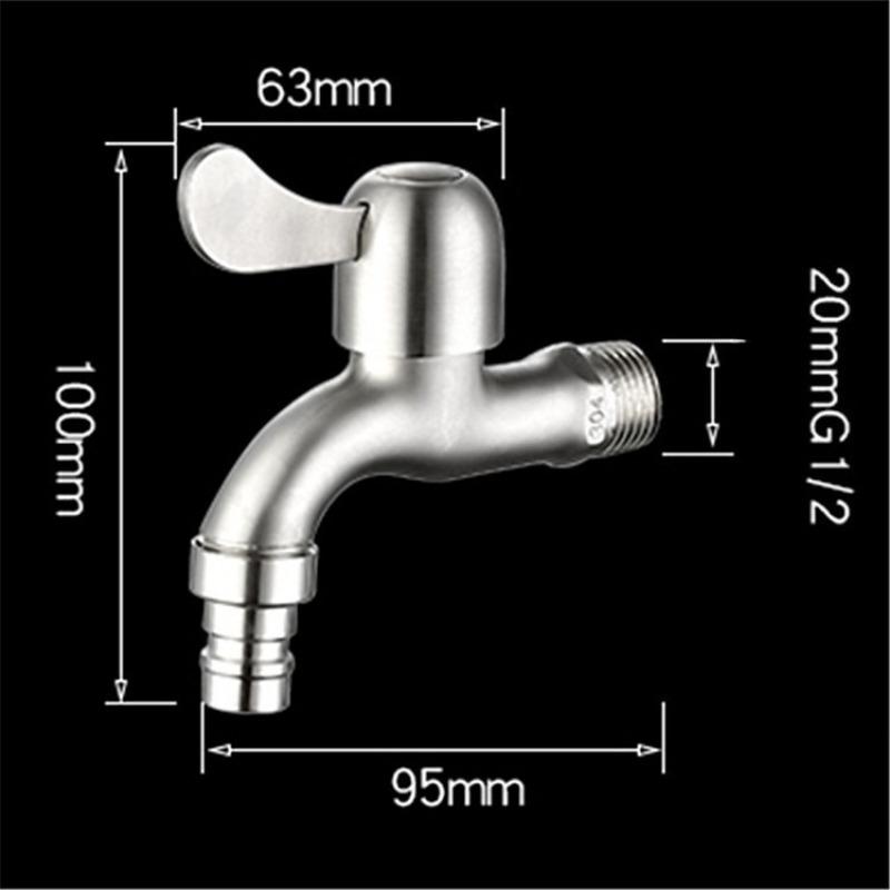 1 шт. медный кран для стиральной машины