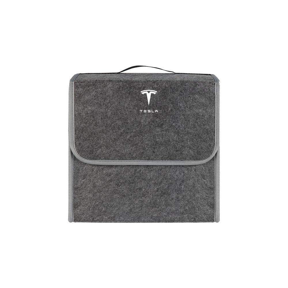 Car Trunk Large Capacity Sundries Storage Box Organizer Bag Tool Case For Tesla Model 3 Model X S 2016-2020 Decals TM3 TMX TMS Decal
