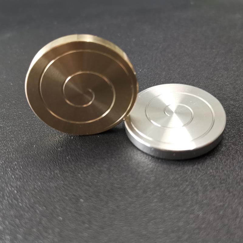 Desktop Coin Fingertip Gyro Transfer Good Luck Gyro Interest Pocket Toy Stainless Steel Gyro Adult Fingertip Toy For Children