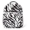 Backpack - BANDRIDGE - Zebra - 42x32cm - Black and White - Soft and Lightweight