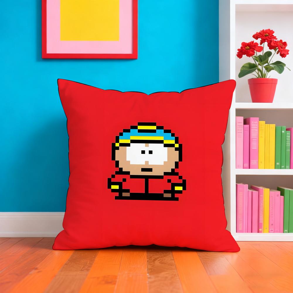 Ssouth Ppark Anime Pillow Case Pillow Case Plush Fabric Soft Double Sided Print Home Sofa High Quality Cushion
