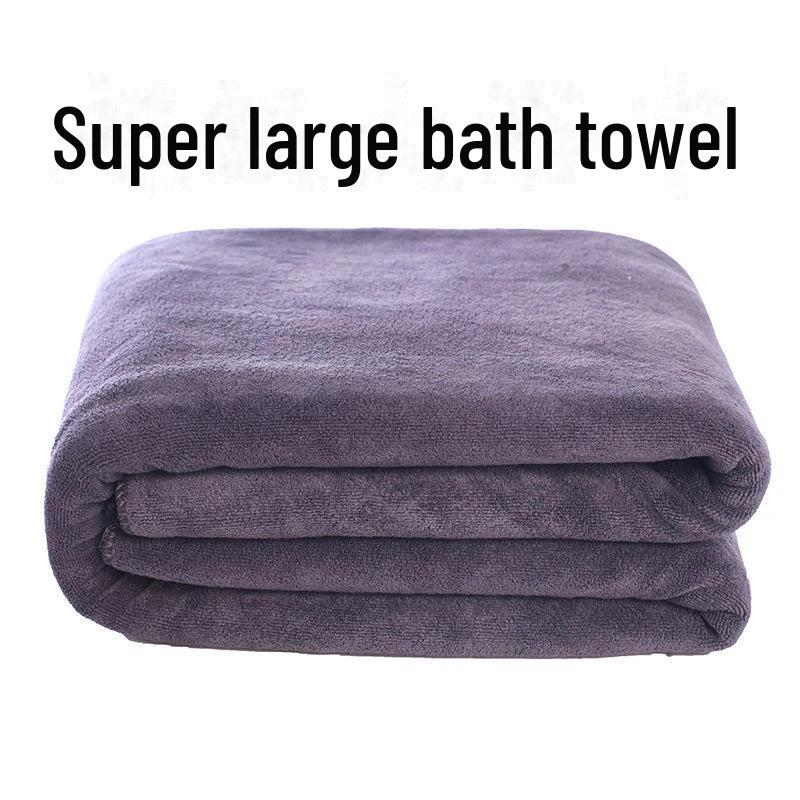 Enhanced Beauty Salon Four-Season Absorbent Bath Towel - Thick, Soft, Wrap-Around Design