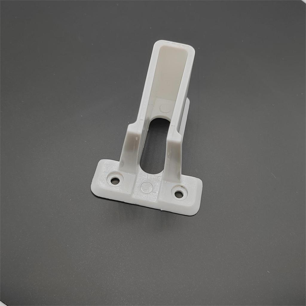 Closet Rod End Supports with Mounting Screws Curtain Flange Rod Holder RV Camper Accessories Opening Flange Rod Bracket