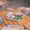 Collapsible Bowl Plate Food Grade BPA Free Heat-Resistant Ultra-Light Folding Tableware Camping Accessories