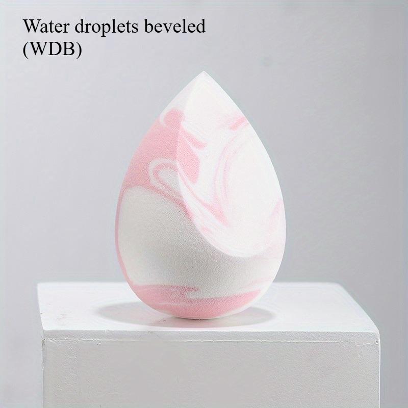 1Pc Makeup Sponge Beauty Egg Gradient Color Soft Double-sided Wet and Dual-use Fit Without Eating Powder