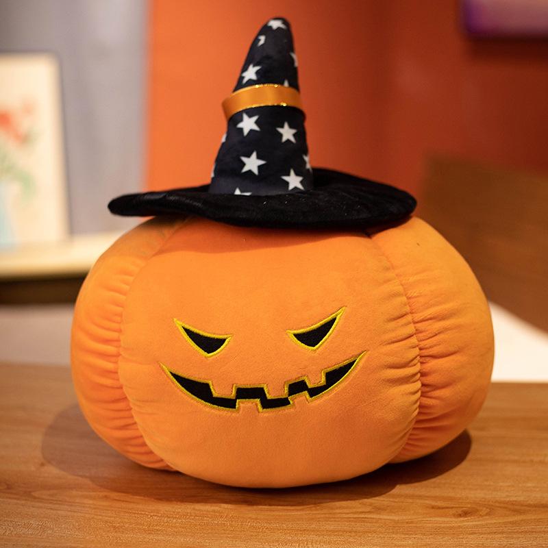 Новые товары для дома и текстиля Забавная подушка-тыква на Хэллоуин Мягкая и удобная подушка Эластичная Супермягкая подушка Оранжевая подушка
