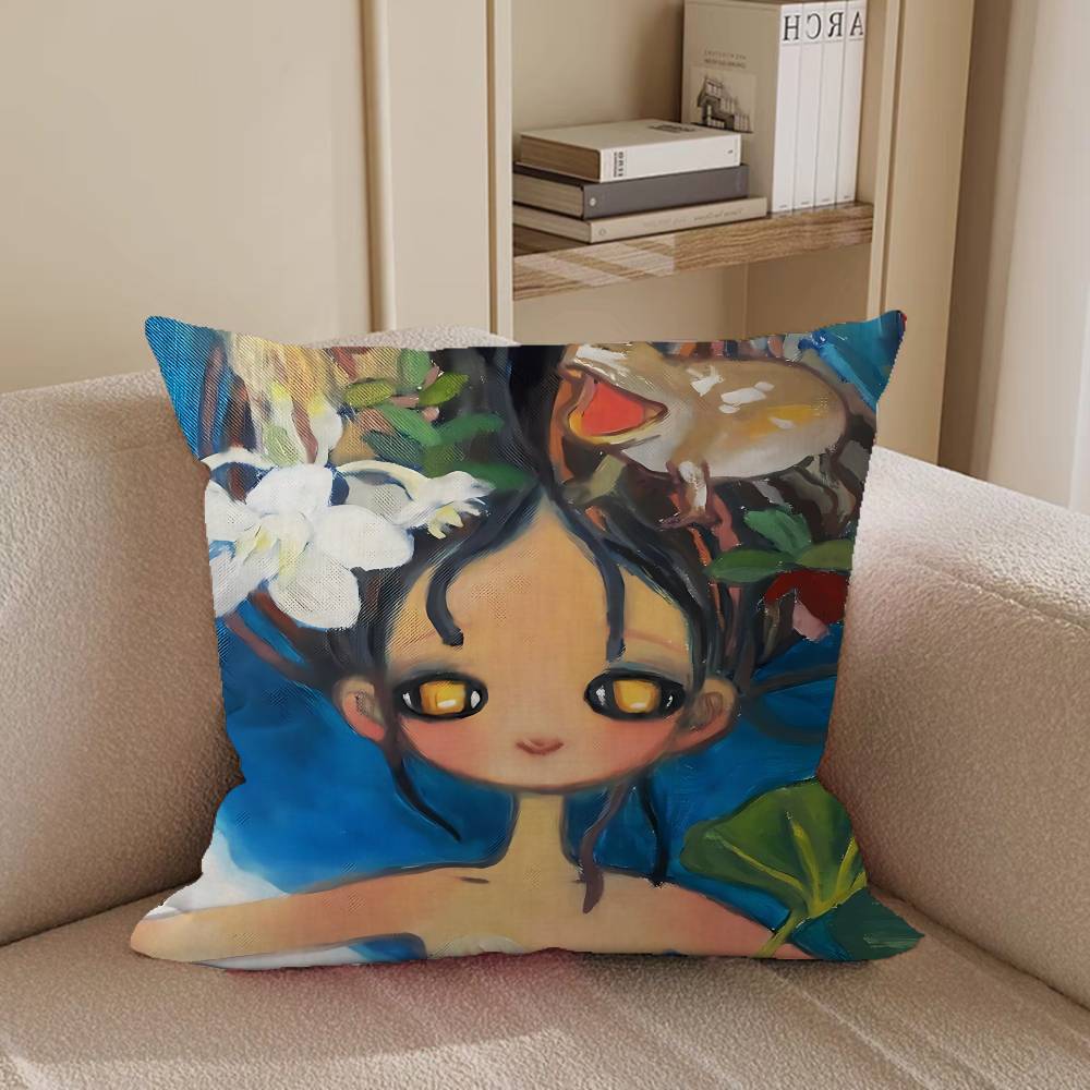 A-yaS Anime TakanoS Pillowcase Toon Gift Cushion Cover Bedroom Home Sofa Chair Seat Decor Pillow Case