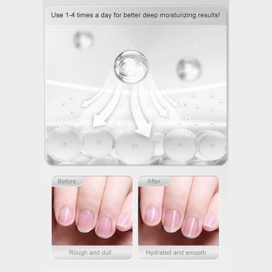 Масло для питания ногтей Масло Полностью натуральные питательные растительные экстракты оживляют двухцветные ногти для здоровья и увлажнения