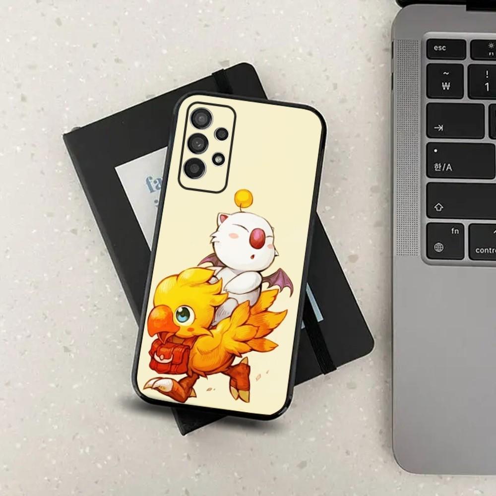 M-Moogle Final Fantasy Phone Case For Samsung Galaxy A13,A21s,A22,A31,A32,A52,A53,A71,A80,A91 Soft Black Cover