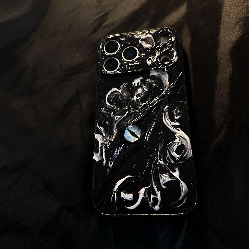 Elf grandma gray eye for apple 17pro mobile phone case iPhone new 15Pro new all-inclusive personality
