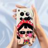 For Xiaomi 15 Ultra Case Cute Kid Pattern Printing Straight Edge TPU Phone Back Cover