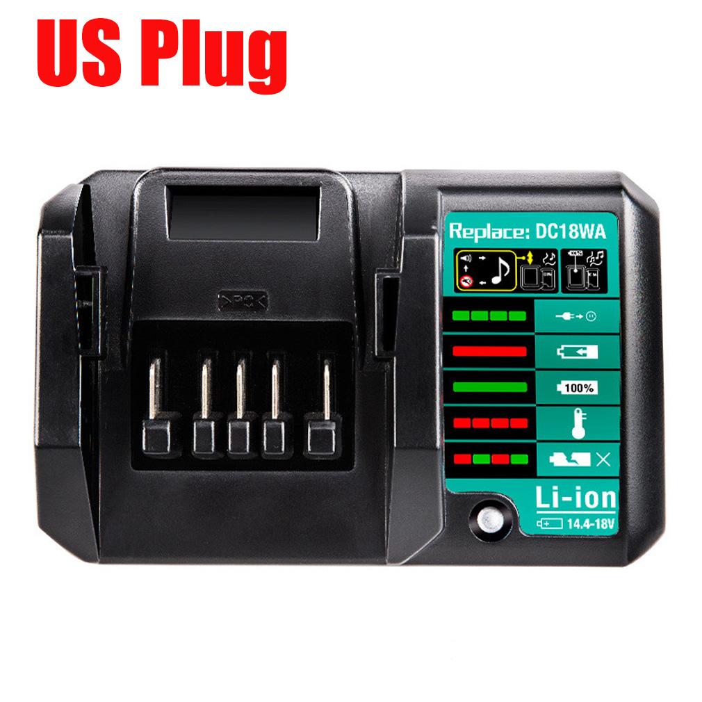 Зарядное устройство DC18WA Запасное Быстрая зарядка Для Makita 14.4V 18V BL1811G BL1813G BL1815G Литиевая батарея Безопасное зарядное устройство