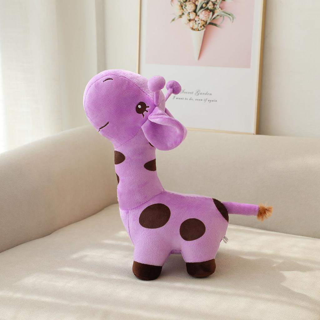 Cartoon Giraffe Plush Toy Kawaii Animal Doll Children's Toy Home Decoration Birthday Present Soft Toy Giraffe