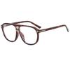 New fashion retro casual double beam polygonal sunglasses ins personalized versatile travel street photo sunscreen sunglasses