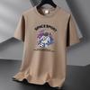 Мужская футболка из чистого хлопка Space Sport, 10 цветов, S-6XL