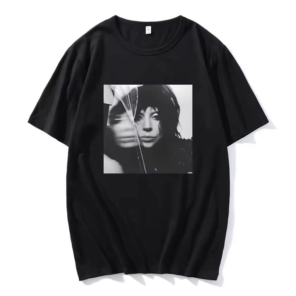 Lady Gaga Mayhem Альбом Мужская Одежда Футболка Homme Новое в Топы и Футболки короткий рукав Круглый вырез Печать Пуловер Футболки 5052...