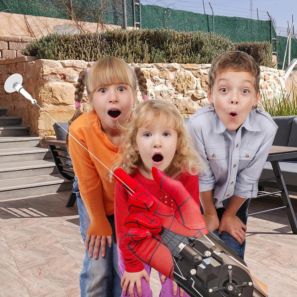 Веб-игрушка на запястье, USB-зарядное устройство, автоматический съемник, который действительно стреляет, ролевая игра, настоящие веб-шутеры, отличный подарок