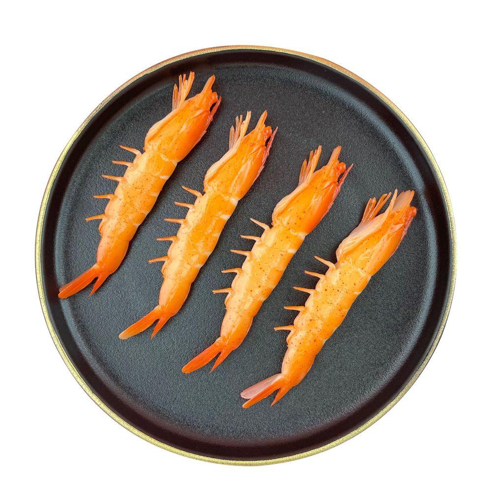 Toy Sea Animal Bag Pendant Backpack Ornament Simulation Imitation Food Keychain Shrimp Keychain PVC