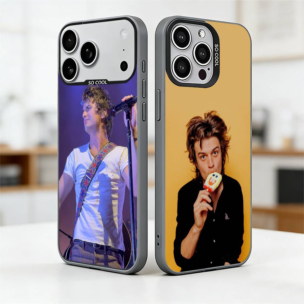 joe keery Phone Case For iPhone 17,16,15,14,13,12,11 Plus,Pro Max,XS,Colorful Silver Phone case Funda Cover
